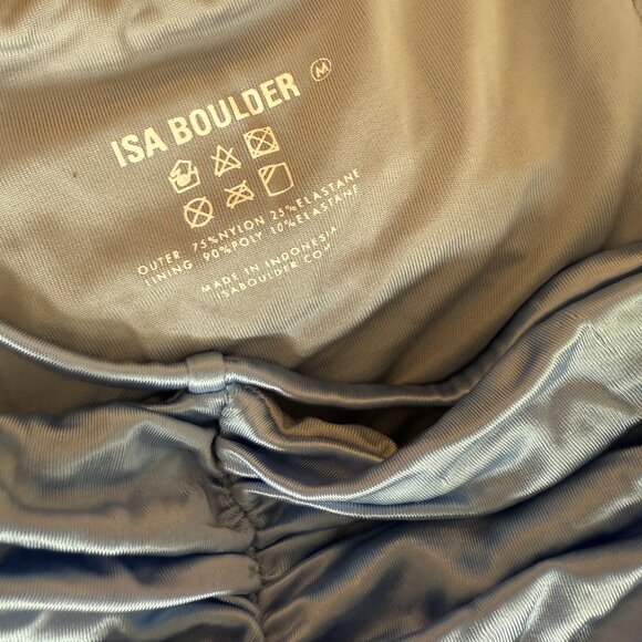 Isa Boulder Ruched Halter One-Piece - Picture 2 of 3